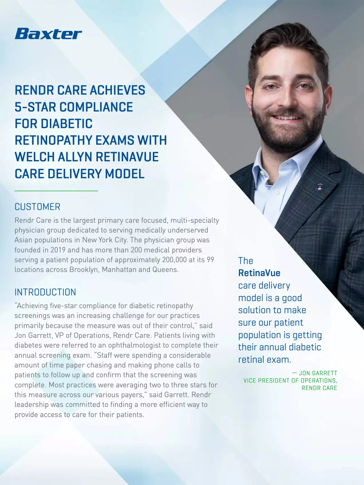 Rendr care case study preview